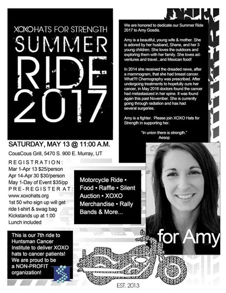 XOXO Summer Ride 2017 - For Amy